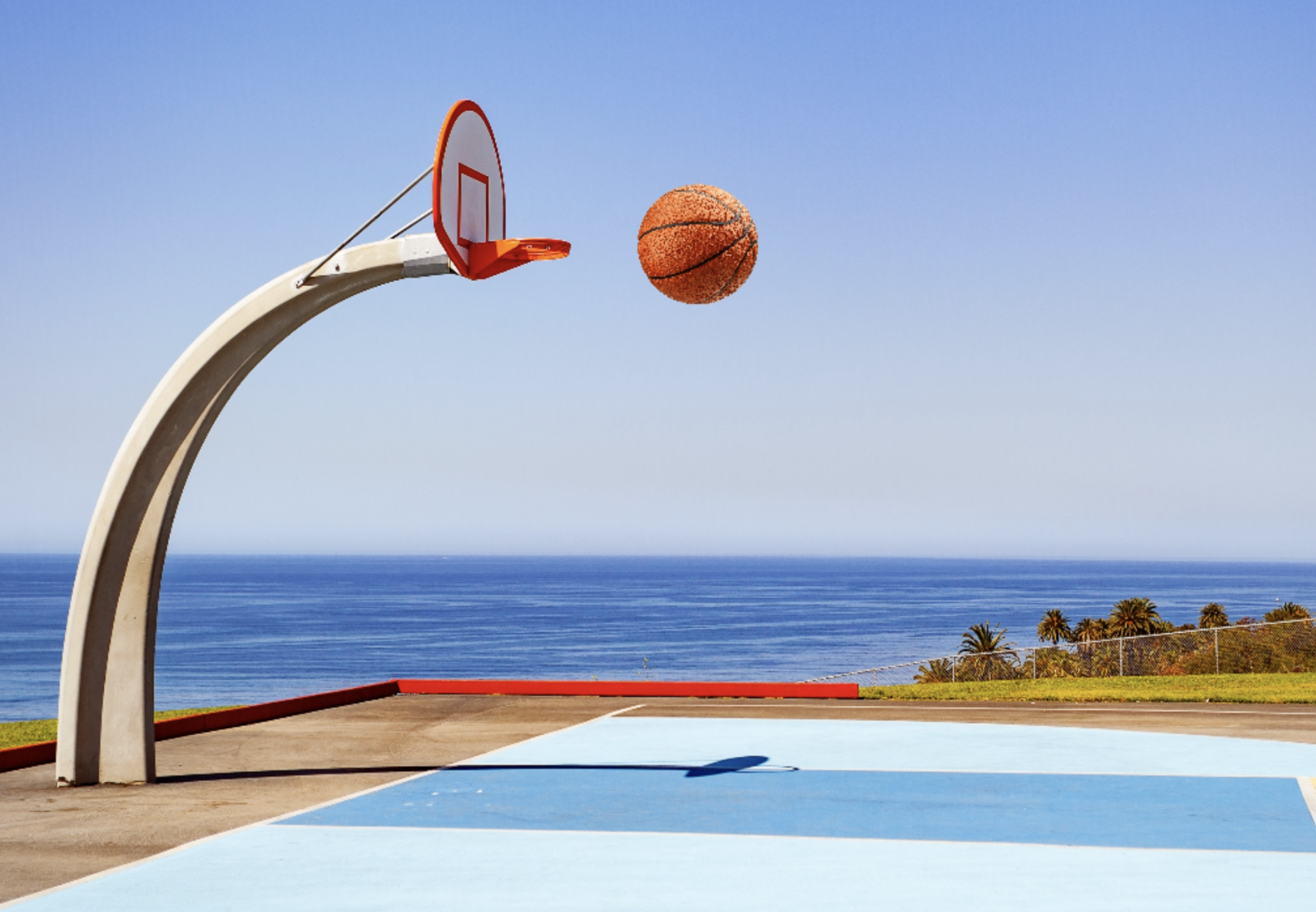 I continue to work on shots to ensure gravity is working as expected on the ball.