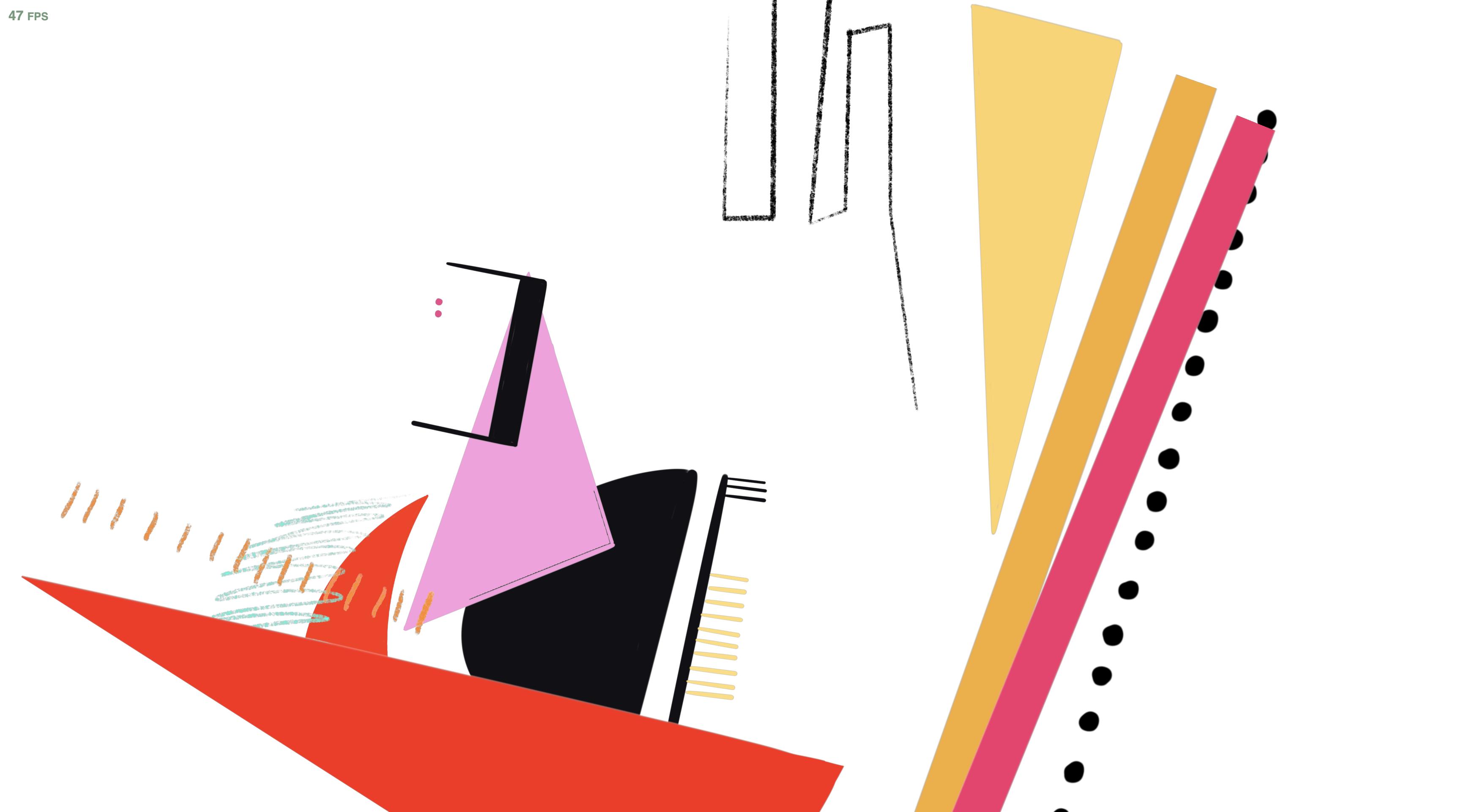 A screenshot of working with the other tutorial and personalized data portrait displayed on the live site